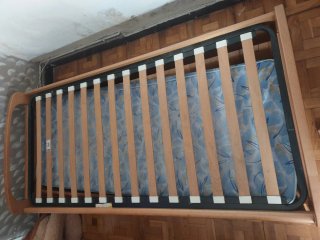 Cama individual con nido