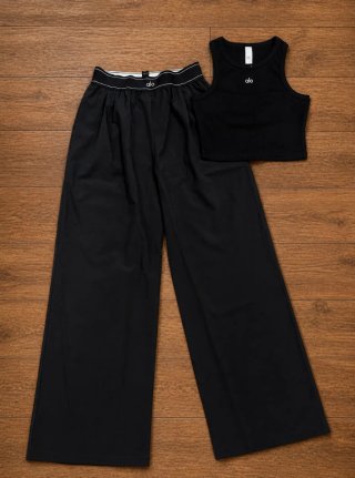 Conjunto pantalón y Top Negro