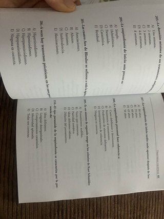Libro Autoevaluación en Psiquiatría