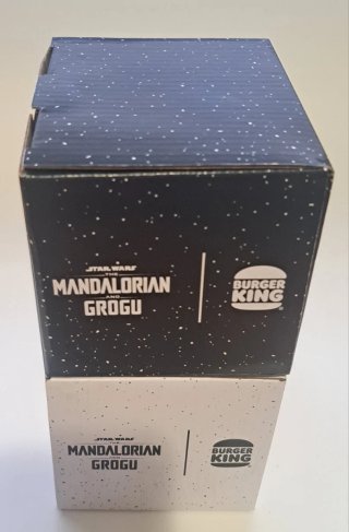 Tazas The Mandalorian y Grogu BK + Figura