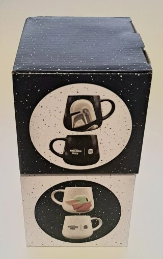 Tazas The Mandalorian y Grogu BK + Figura