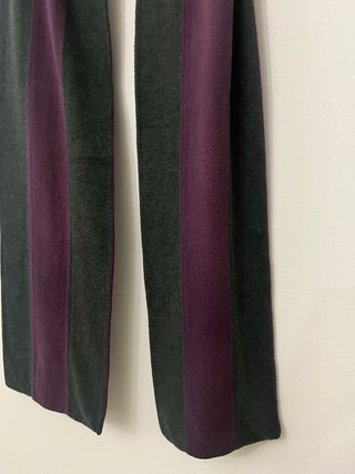Bufanda Hackett gris  y Morado