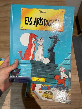 Cuatro libros historias Disney en catalán