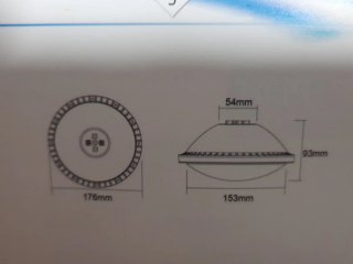 Lámpara LED Piscina PAR56 ABS LyLmLe