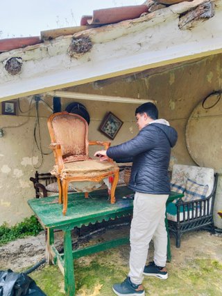 Servicio de tapicería in Situ. ( A domicilio ).
