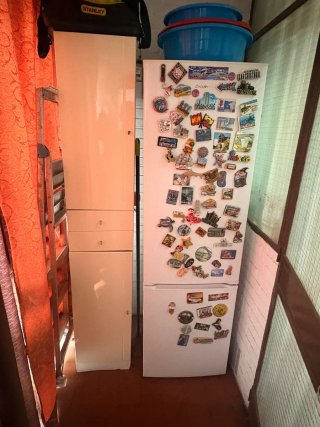 Refrigerador Blanco Modelo California