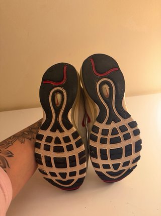 Zapatillas Nike Air Max 97 Plata y Rojo