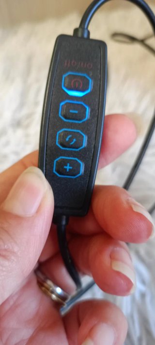 Lampada LED Cristallo Ambra USB