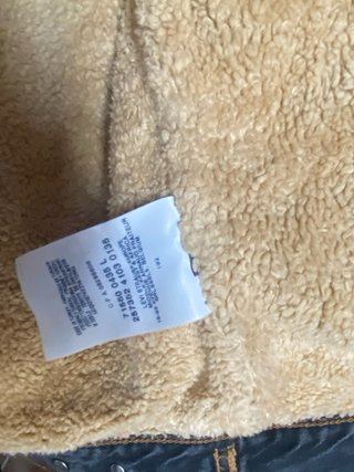 Chaqueta Levi's Sherpa Negra Hombre