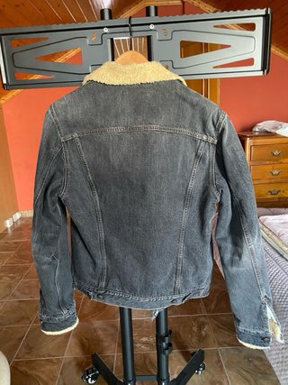 Chaqueta Levi's Sherpa Negra Hombre