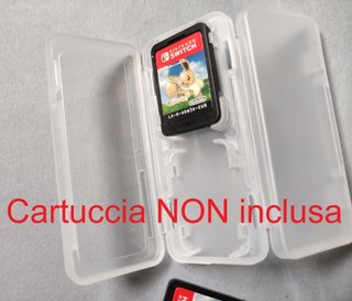 Custodia blu per Switch con accessori - Nuovi