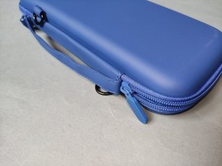 Custodia blu per Switch con accessori - Nuovi