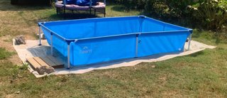 Piscina Crivit Rectangular Azul