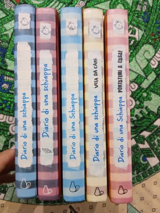 5 libri Diario di una schiappa