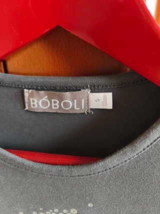 Vestido gris Boboli talla 5