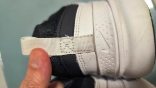 Zapatillas Nike Blancas y Rojas