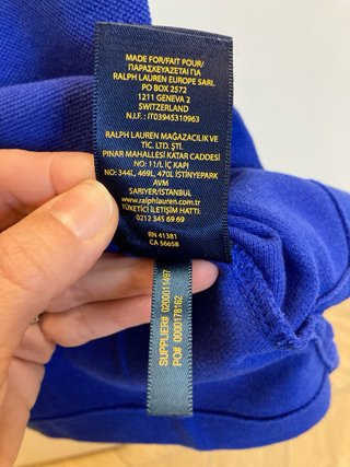 Polo Ralph Lauren Slim Fit Blu