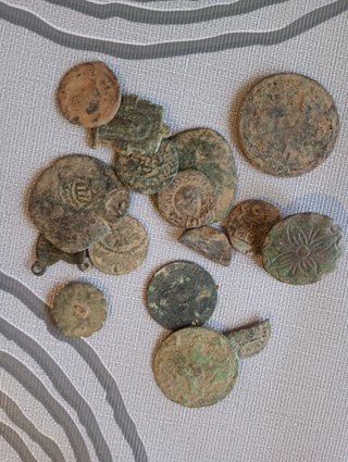 Lote monedas antiguas