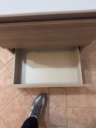 Mueble Lavabo Baño Madera y Porcelana Nuevo
