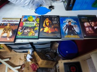 Pack 25 Películas VHS y dvd