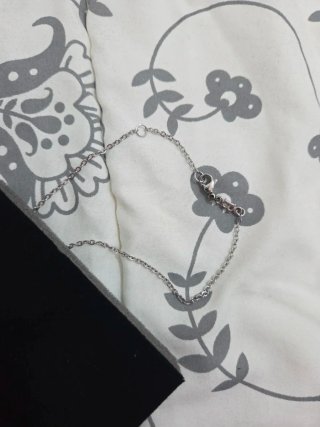 Collana Boccadamo maschile con crocetta e brillant