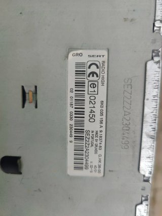 Radio Seat Ibiza/Córdoba 6K2