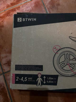 Bicicleta Niña 10 Rosa