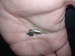 Lotto distanziatori grani filettati M3 miniatura