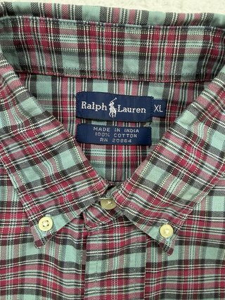 Camisa Polo Ralph Lauren XL Cuadros