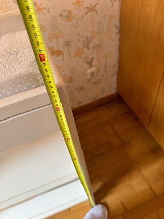 Cambiador Bebé IKEA Gulliver Blanco +colchoneta
