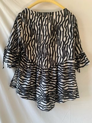 Blusa Nara Camicie Tg M Zebra