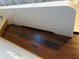 2 Camas individuales de madera blanca