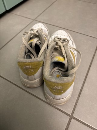 Scarpe Nike Air Force 1 Bianche Gialle