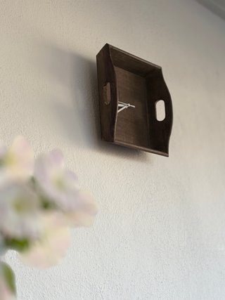 Reloj de mesa/pared hecho a mano