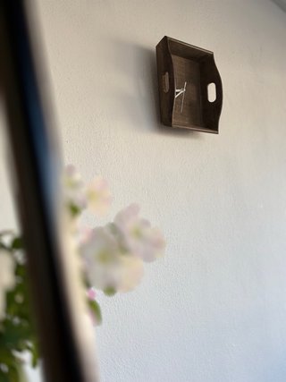 Reloj de mesa/pared hecho a mano
