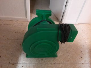Motor inflador hinchables verde