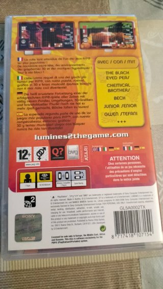 Lumines II PSP