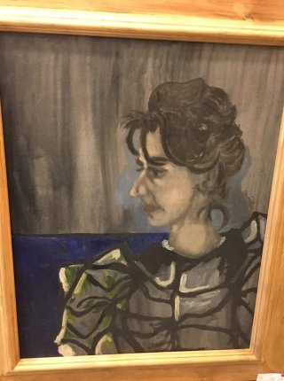 Óleo sobre lienzo de Jorge Castillo
