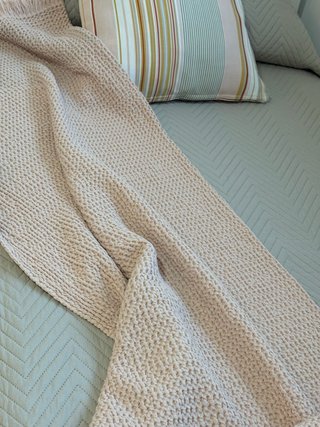Pack 2 Mantas Cama 90 Beige/Rosa