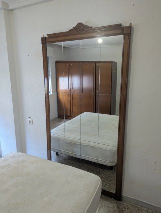 Espejo cabecero de madera