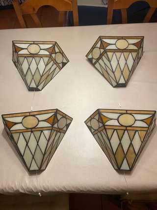 Apliques de pared Tiffanys (4 unidades)