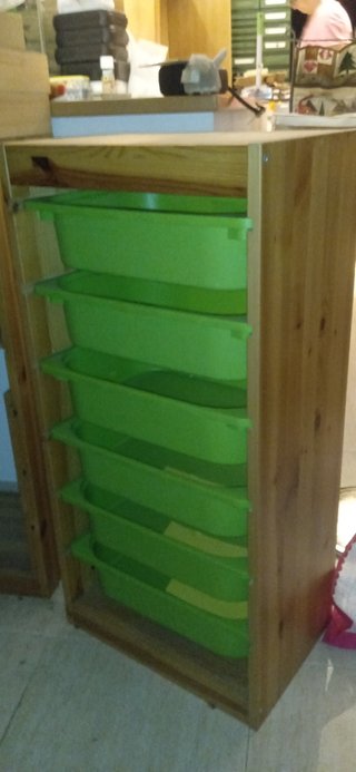 Mueble Almacenaje IKEA Trofast Madera Natural