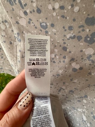 Camiseta Primark gris jaspeada