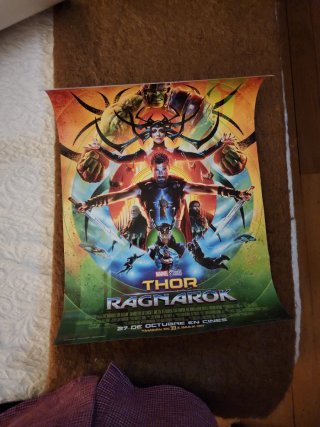 Póster Thor Ragnarok Marvel Studios