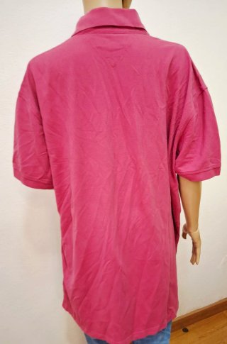 Polo Tommy Hilfiger Rosa Manga Corta