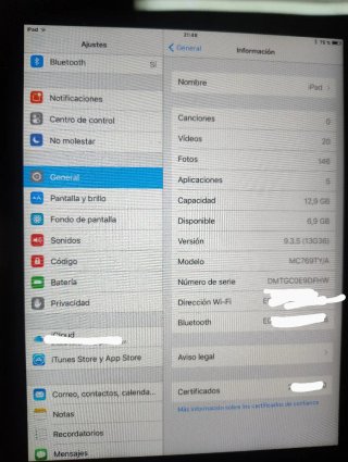 iPad 2 16GB Negro