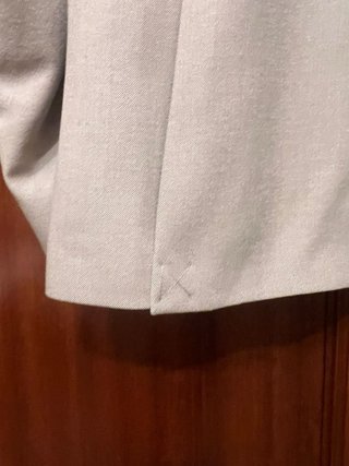Traje de hombre beige