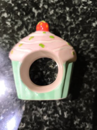 Servilleteros de cerámica cupcake