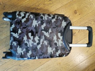 Maleta de cabina infantil camuflaje