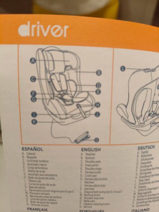 Silla coche 0-25 kg Nurse